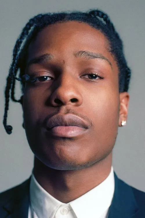 Foto de perfil del actor A$AP Rocky en el reparto