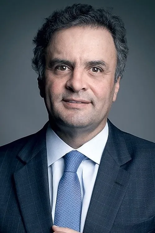 Aécio Neves interpretando a 