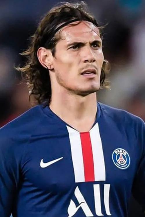 Edinson Cavani interpretando a 