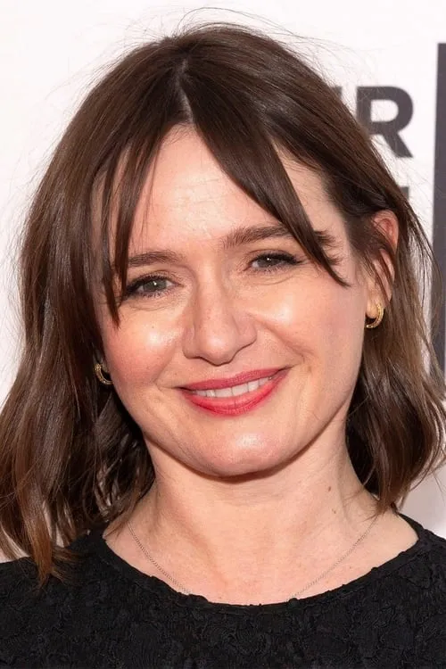 Emily Mortimer interpretando a Woman on Plane