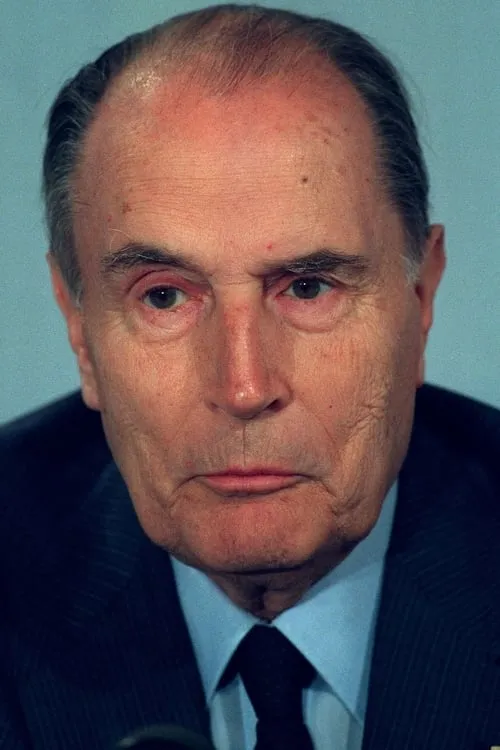 François Mitterrand interpretando a François Mitterrand