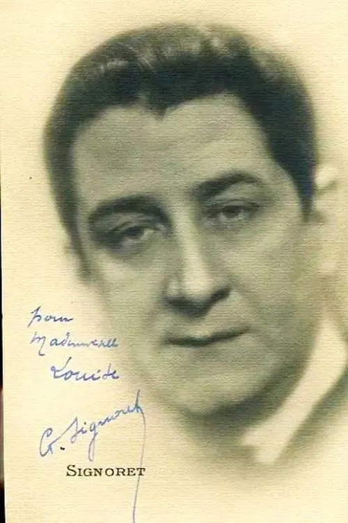 Gabriel Signoret interpretando a Monsieur Prévoyan