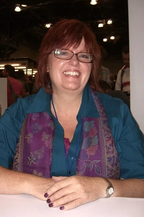 Gail Simone interpretando a Herself