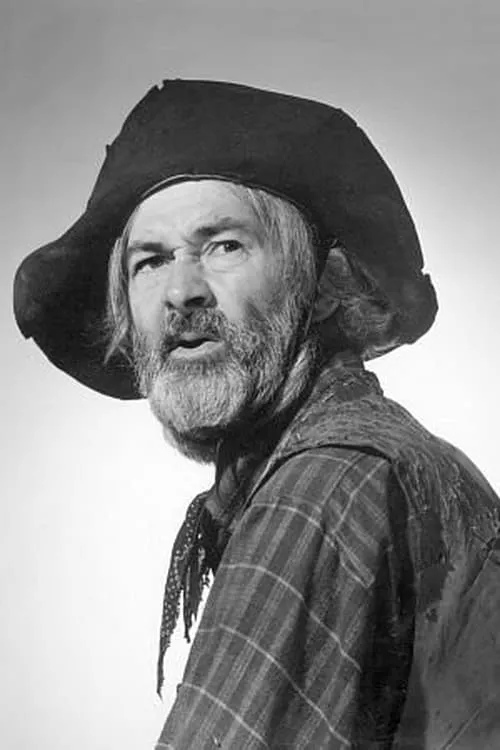 Foto de perfil del actor George 'Gabby' Hayes en el reparto