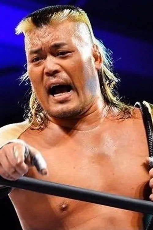 Hiroyoshi Tenzan interpretando a Hiroyoshi Tenzan