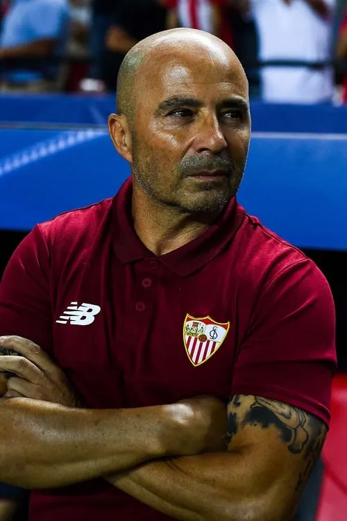 Jorge Sampaoli interpretando a Himself