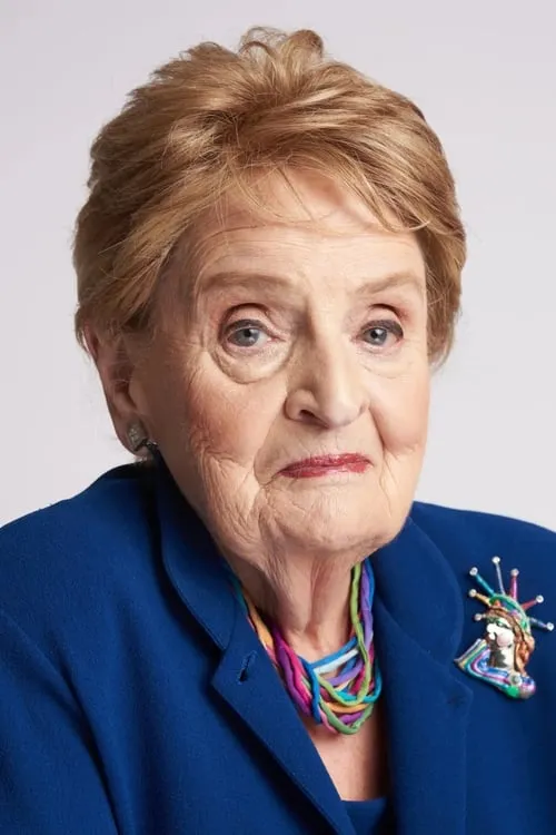 Madeleine Albright interpretando a 