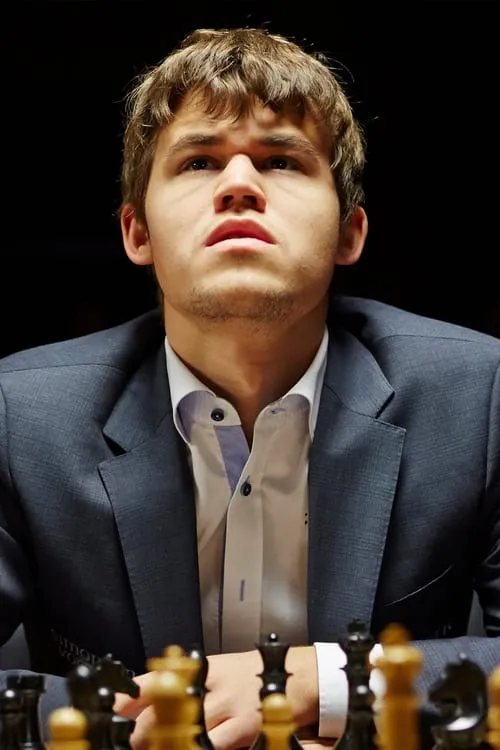 Magnus Carlsen interpretando a Himself