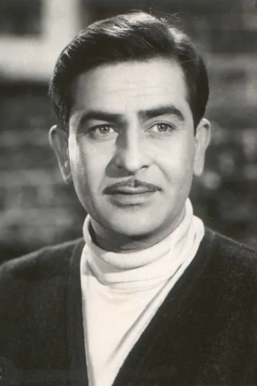 Raj Kapoor interpretando a Vinod