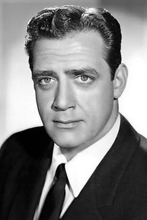 Foto de perfil del actor Raymond Burr en el reparto