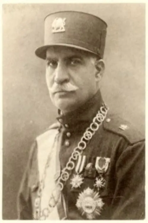 Reza Shah Pahlavi interpretando a Self