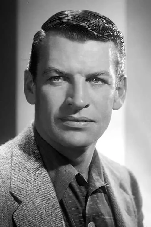 Richard Egan interpretando a Kyle Cameron