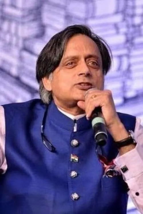 Shashi Tharoor interpretando a Speaker