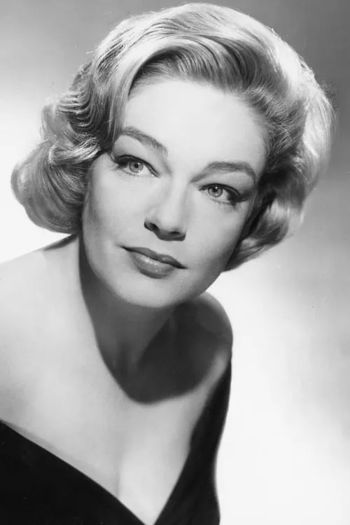 Simone Signoret interpretando a Louise Martin