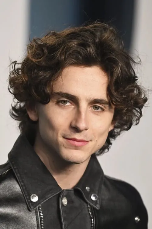 Foto de perfil del actor Timothée Chalamet en el reparto