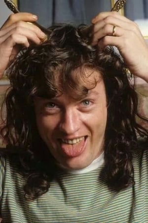 Angus Young interpretando a 