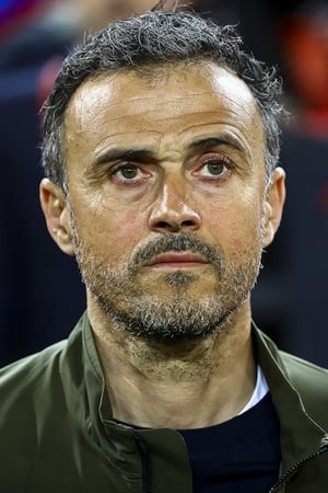 Luis Enrique interpretando a entraîneur