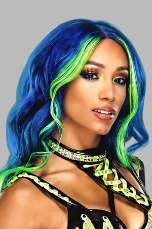 Mercedes Varnado interpretando a Sasha Banks