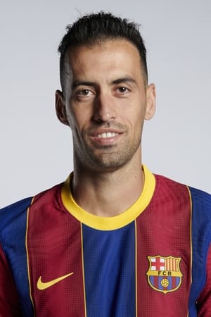 Sergio Busquets interpretando a 