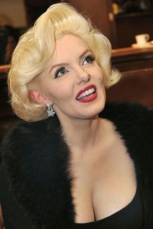 Suzie Kennedy interpretando a Marilyn Monroe