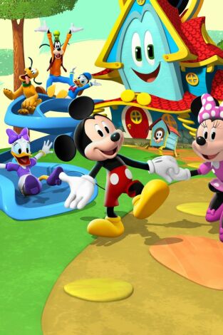 Disney Junior Mickey Mouse Funhouse T1 E22 · Pilas incluidas / Mickey y Minnie: ¡sobre hielo! en la programación de Disney Junior (Infantil)