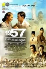 Zahim Albakri es Sir Edward Gent en 1957 Hati Malaya