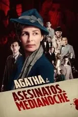 Jacqueline Boatswain interpreta a Audrey Evans en Agatha y los asesinatos de medianoche