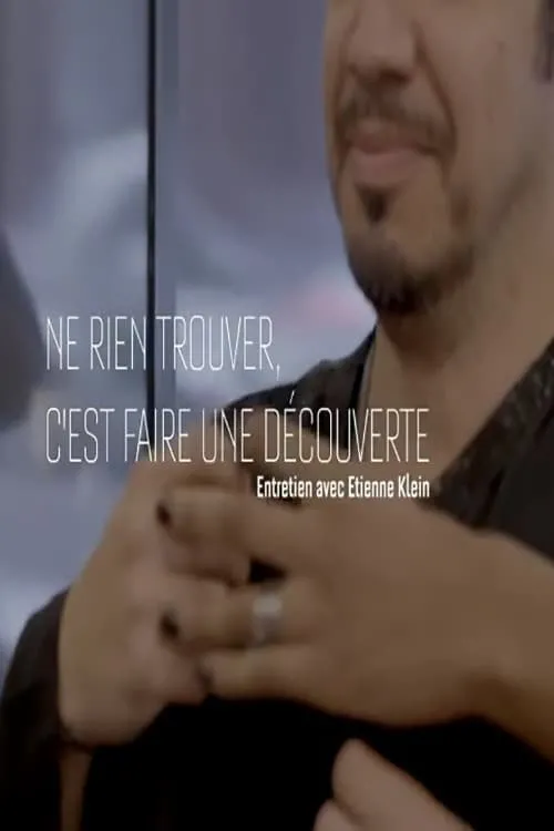 Étienne Klein es  en Alexandre Astier - L'exoconférence (2015) - Ne Rien Trouver C'est Faire Une Decouverte