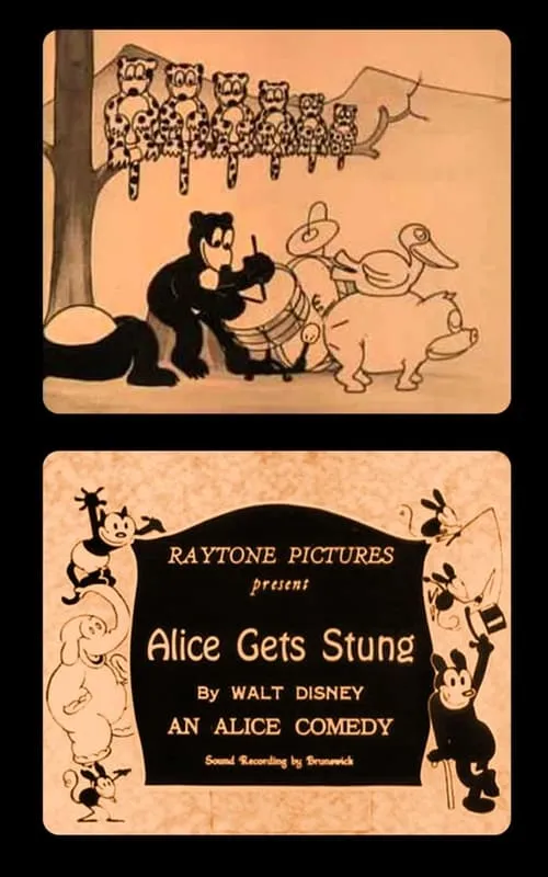 Virginia Davis interpreta a Alice en Alice Gets Stung