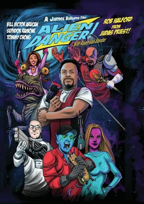 Portada de Alien Danger! With Raven Van Slender