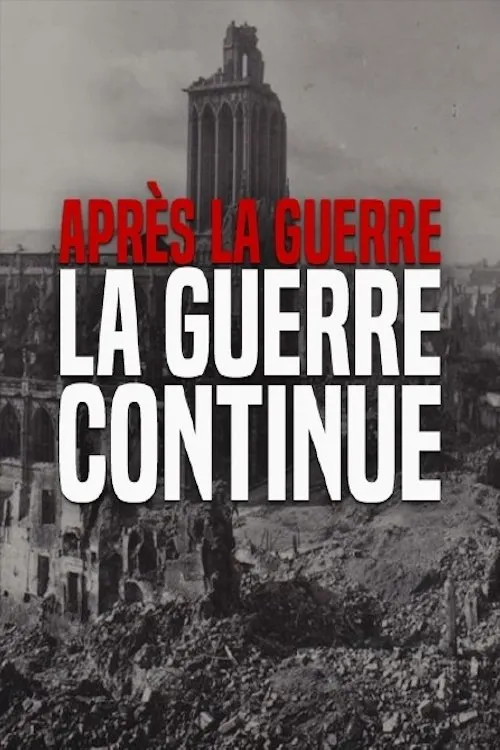 Póster de la película Après la guerre, la guerre continue 1945-1950