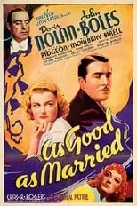 Poster de la película As Good as Married - Películas hoy en TV