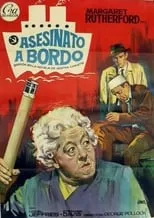 Margaret Rutherford en la película Asesinato a bordo