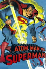 Portada de Atom Man vs. Superman