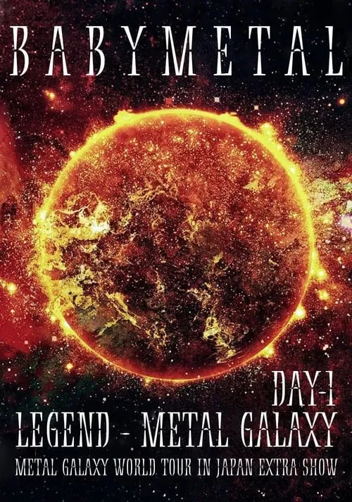 Póster de BABYMETAL - LEGEND - METAL GALAXY (DAY 1)