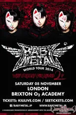 Yuya Maeta es God of Drums en Babymetal - Live at Academy Brixton: World Tour 2014