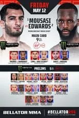 Poster de Bellator 296: Mousasi vs. Edwards