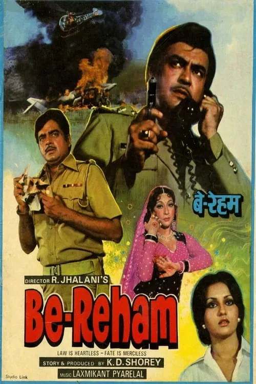 Raaj Kumar interpreta a Police Officer Chopra en बेरहम