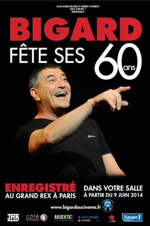 Póster de Bigard fête ses 60 ans