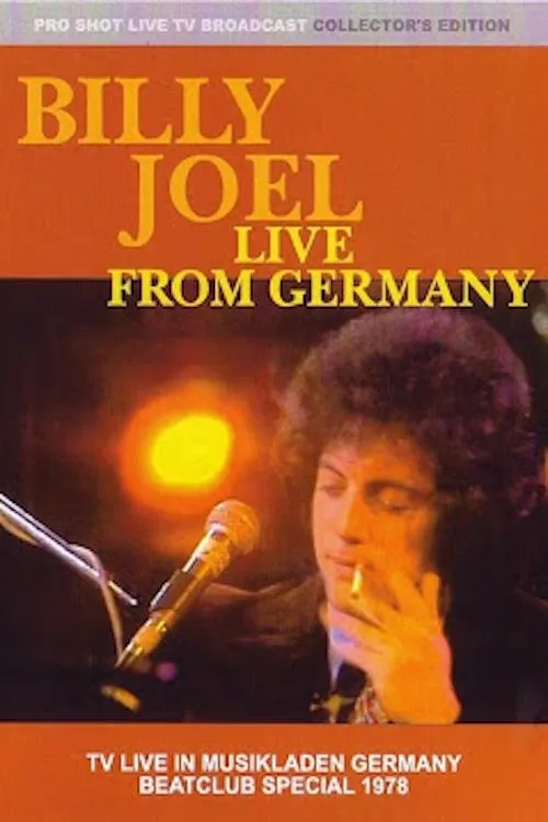 Póster de la película Billy Joel - Bremen 1978