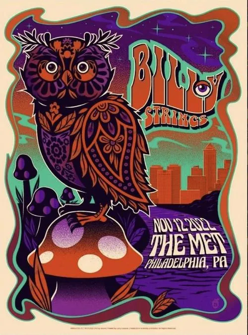 Póster de la película Billy Strings | 2022.11.12 — The Met - Philadelphia, PA