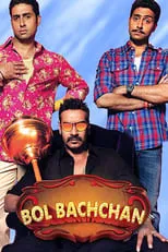 Abhishek Bachchan interpreta a Abbas Ali / Abhishek Bachchan en Bol Bachchan