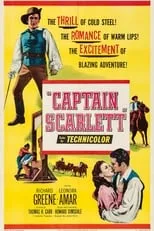 Richard Greene interpreta a Capt. Carlos Scarlett en Capitán Scarlett