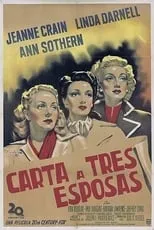 Portada de Carta a tres esposas