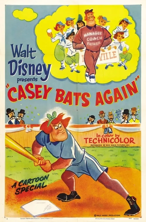 Póster de la película Casey Bats Again