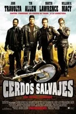 Liezl Carstens interpreta a Del Fuegos Biker Chick en Cerdos salvajes