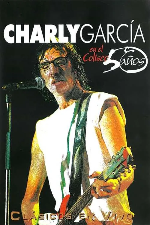 Portada de Charly Garcia en el Coliseo 50 Años