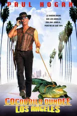 Paul Hogan interpreta a Michael J. 'Crocodile' Dundee en Cocodrilo Dundee en Los Ángeles