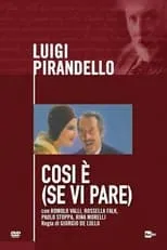 Rina Morelli interpreta a Signora Frola en Così è (se vi pare)