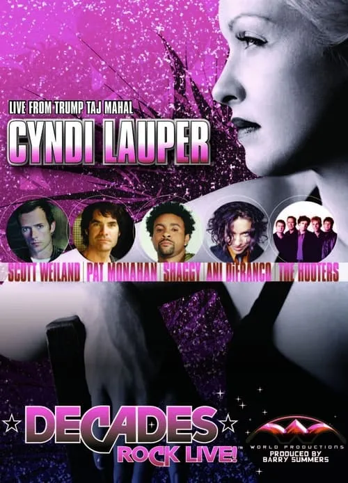 Póster de la película Cyndi Lauper & Friends (Decades Rock Live)